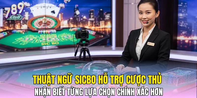 Thuật ngữ sicbo hỗ trợ cược thủ nhận biết từng lựa chọn chính xác hơn Thuật ngữ sicbo hỗ trợ cược thủ nhận biết từng lựa chọn chính xác hơn